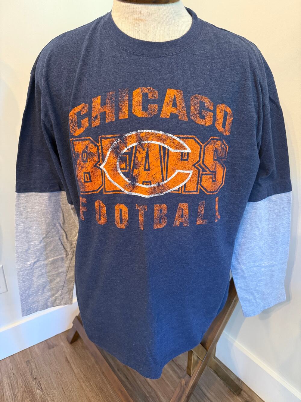Chicago Bears Football Long Sleeve Men’s Shirt Size XL